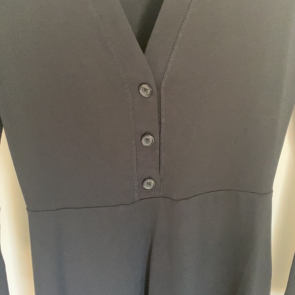 Aritzia cotton long sleeve button front mini dress - Picture 3 of 4